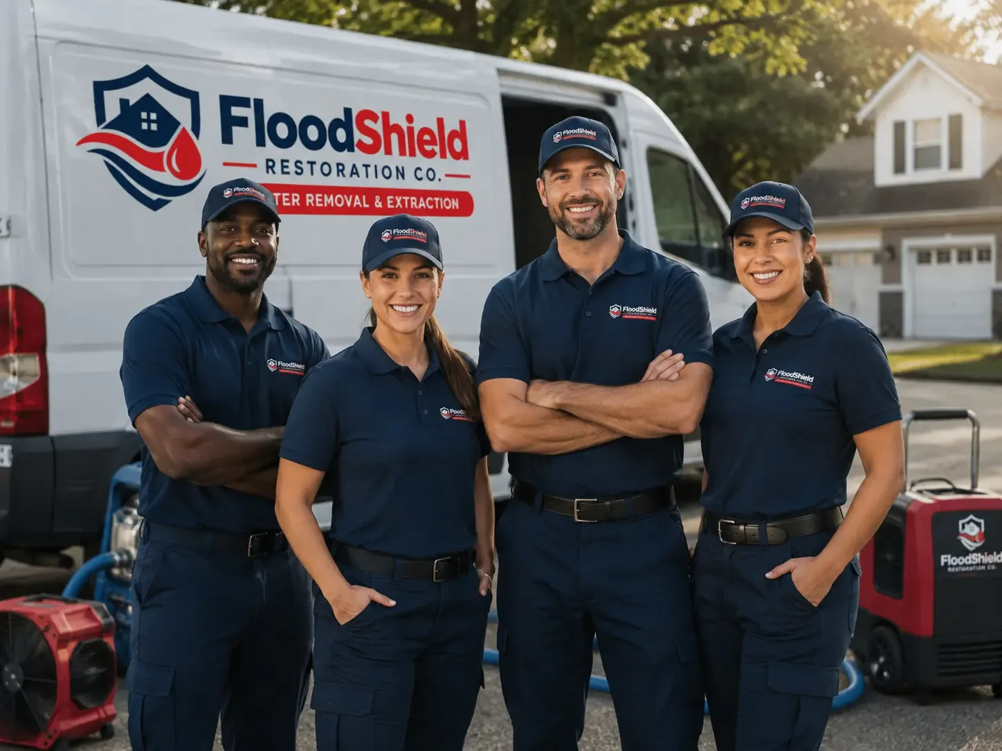 Flood Damage Restoration company in Korbel, CA